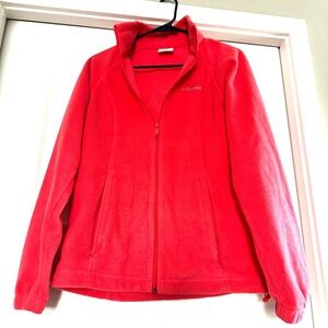 Women’s size small Columbia fleece jacket